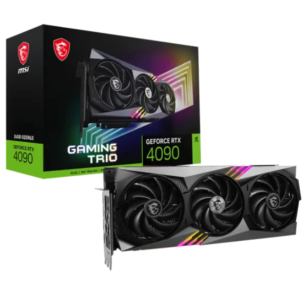 MSI Gaming GeForce RTX 4090 GAMING TRIO 24GB GDDR6X